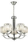 Modi Lighting Mod-65226-5K Krom Kaplama Modern Avize E27 Metal Kristal 55cm