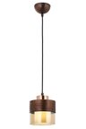 Modi Lighting 60193-1CPR Bakır Patina Boyalı Modern Avize E27 Metal Cam 15cm