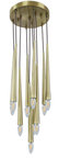 Modi Lighting 10'lu Konik Borulu Sarkıt Modern Avize Mod-Av- 4401-10ey