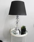 Modi Lighting Kristal Toplu Masa Lambası Siyah Şapkalı Md-Clk002-Krs
