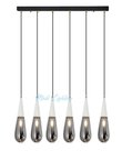 Modi Lighting Altılı Eskitme Damla Sarkıt Avize Mod-Av-4481-6sb