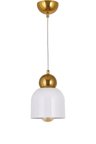 Modi Lighting Beyaz Sarı Tekli Sarkıt Avize Mod-Ck-Bs