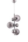 Modi Lighting Krom Metal Toplu 3'lü Krom Sarkıt Avize Mod-Ck-Sl-3k
