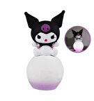 Sanrio kuromi figür ay gece lambası başucu mini pilli ay lamba masaüstü figür hediyelik