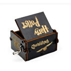 Harry Potter Ahşap Çevirmeli Müzik Kutusu