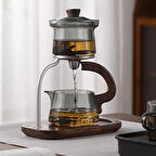 Otomatik Manyetik Borosilikat Demlik Seti