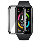 Huawei Honor Band 6 360 Koruma Ultra İnce Silikon Kılıf-(5775)