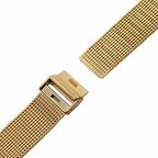 Xiaomi Uyumlu Miui Watch Akıllı Saat 18mm Akıllı Saat Çelik Toka Kayış Kordon-(5775)