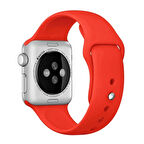 Ally Apple Uyumlu Watch 7-8 41mm 6-5-4- 40mm Silikon Kordon Kayış 3-2-1 38mm-(5775)