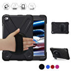 İpad Mini 4/ 5 Shockproof 3 Katmanlı Standlı Zırh Kılıf-(5775)