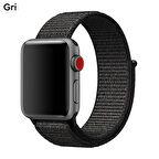 Ally Apple Uyumlu Watch 7-8 41mm 6-5-4 40mm Nylon Loop Spor Kayış Kordon 3-2-1 38mm-(5775
