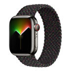 Ally Apple Uyumlu Watch 7-8 41mm 6-5-4 40mm Single loop Plastik Kayış Kordon 3-2-1 38mm-(
