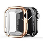 Dux Ducis Samo Series Apple Uyumlu Watch 45mm İçin Soft TPU Full Koruma Ultra İnce Siliko