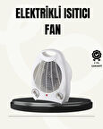 Mini Elektrikli Isıtıcı – Taşınabilir Fanlı Isıtma Sistemi
