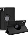 Huawei Honor Pad X7 360 Tablet Deri Kılıf - Siyah-(5796)
