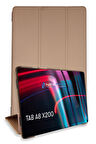 Samsung Galaxy X200 Tab A8 10.5 Kılıf Tablet Smart Kılıf - Rose Gold-(5796)