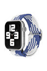 Apple Watch 42mm Star Kordon - Mavi-Beyaz-(5796)