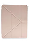 Xiaomi Redmi Pad SE Kılıf Kalemlikli Mars Tablet Kılıfı - Rose Gold-(5796)