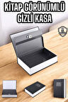 Gizli Kasa İngilizce Sözlüğü Kitap Görünümlü Anahtarlı Gizli Mini Çelik K