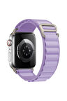 Apple Watch 38mm Mountain Kordon - Lila-(5796)