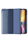 iPad 10.2 (7.nesil) Kılıf Tablet Focus Silikon - Lacivert-(5796)