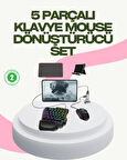 Rekabetçi Mobil Oyun Aksesuarı | Klavye + Mouse + Hızlı Dönüştürücü