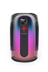 Pluse 8 RGB Kablosuz Hoparlör - Siyah-(5796)