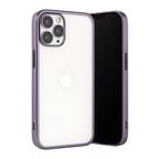 İphone 13 Pro Max Kılıf Razer Lensli Silikon - Mor