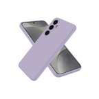 Samsung Galaxy S25 Kılıf Nano İçi Kadife Silikon - Lila