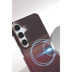 Samsung Galaxy S24 Fe Vega Magsafe Kapak - Kırmızı