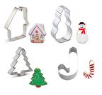 Narkalıp Kurabiye Kalıbı 4 Lü No-010