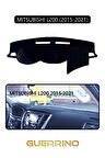 MITSUBISHI L200 2015-2021TORPİDO KORUMA HALISI SİYAH KENAR