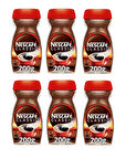 Nescafe Classıc Kahve Cam 200 Gr X 6 Adet