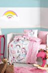 Nishev Bebek Nevresim Takımı - Unicorn Pembe