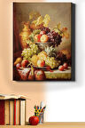 Sayılarla Boyama Seti Kasnaklı Meyve Ziyafeti 60 X 75 Cm