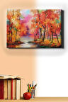 Sayılarla Boyama Seti Kasnaklı Gölde Sonbahar 40 X 50 Cm