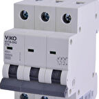 3 kutuplu Otomatik Sigorta   4VTB-3C16.  4.5kA 3P C 16A Un: 400V~