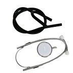 NetDünya Tek Taraflı Steteskop Hafif Siyah Stetoskop 