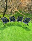 CAMPOUT 4'LÜ PRATİK SANDALYE SET