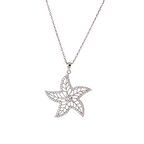 Deniz Yıldızı Model 925 Ayar Gümüş Kadın Kolye