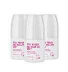Farmasi Soft Anti-Perspirant Kadın Deo Roll On 50 ml 3 Adet