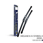 Niken Renault Megane II 2003-2013 / Megane IV 2016- / Symbol II 2008 - Araca Özel Silecek