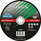 Nikon N38018 Beton Flex Kesme Taşı 115x2.5x22 50’li
