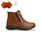 Konfores 1792-578391 Hakiki Deri Anatomik Tabanlı Kadın Anne Bot