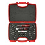 İZELTAŞ 1/4" BİTS UÇLU LOKMA TAKIMI 42 PARÇA