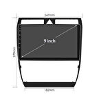 AUDİ A6 1997-2004 UYUMLU 9 inç 4-64 GB MULTİMEDYA