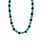 Turkuaz & Garnet Kolye – Earthline