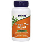 Now Green Tea Extract + C vitamin (Yeşil Çay Ekstraktı)400 mg 100 Kapsül