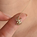 Minimal Örümcek Kolye - CN00428