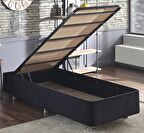 Niron Yatak Ela Tek Kişilik Siyah Baza 90 x 190 cm